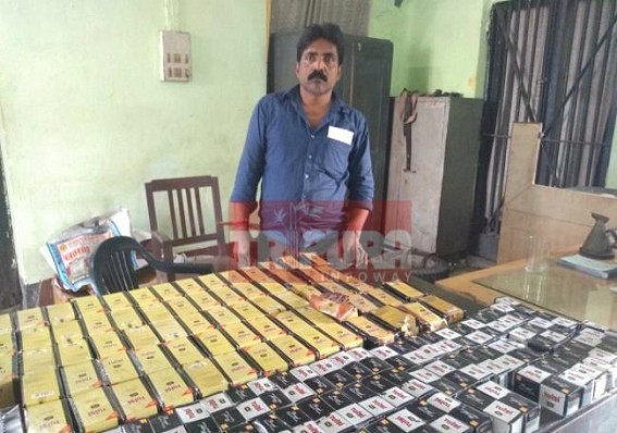 Fraud Tobacco seller caught in Agartala